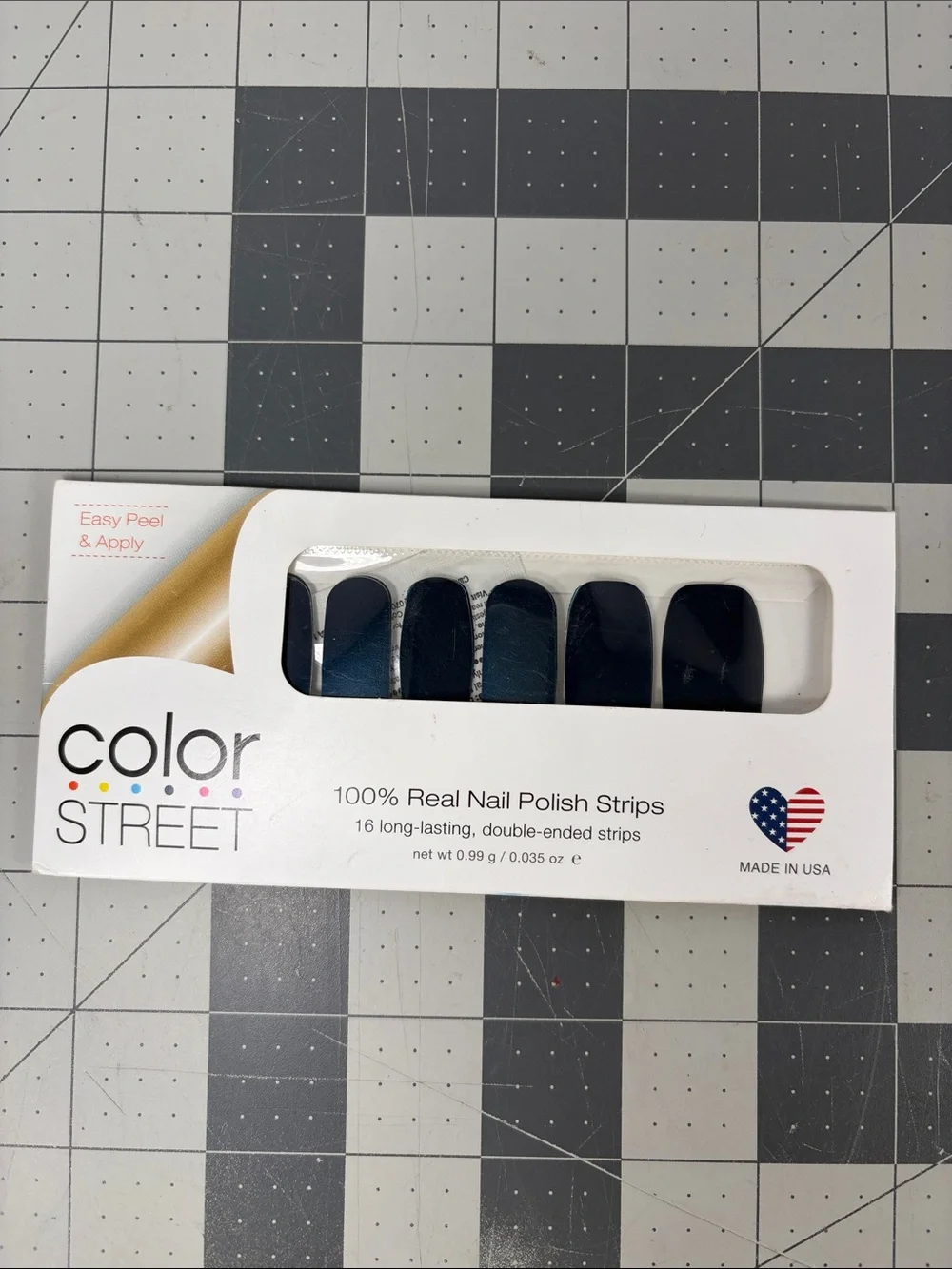 Color Street Nail Polish Strips Lot of 7 Glitter Solid & Pattern
